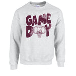 Adult Basketball Game Day Heavy Blend Crewneck
