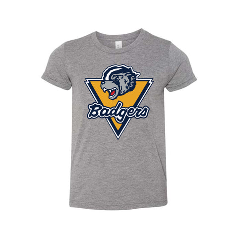 Youth Badgers Logo Super Soft Tee