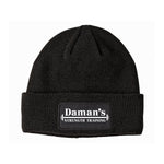 Daman's Black Beanie Hat