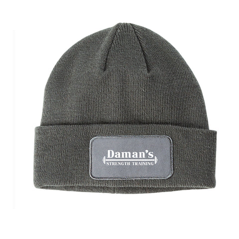 Daman's Grey Beanie Hat