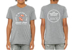 YOUTH Life is better at the Beaver Pool Grey Super Soft Tee