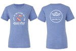 YOUTH Life is better at the Beaver Pool Blue Super Soft Tee